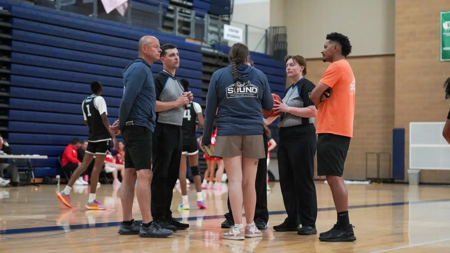 Referee training camp session